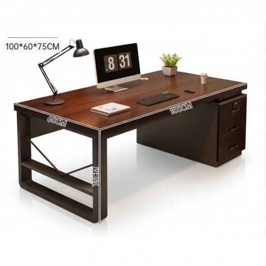 مكتب للدراسة والعمل باللون البني jo-35