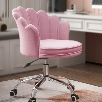 كرسي للفتيات باللون الزهري الجميل jo-19