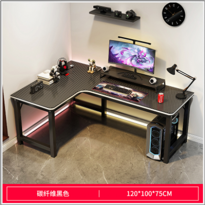 طاولة على شكل زاوية باللون الأسود jo-22