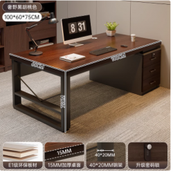 مكتب للدراسة والعمل باللون البني jo-35