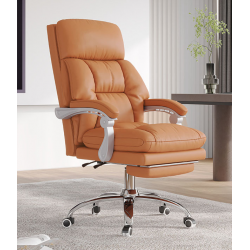 كرسي مكتب باللون البرتقالي مع مسند اقدام jo-49