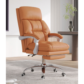كرسي مكتب باللون البرتقالي مع مسند اقدام jo-49
